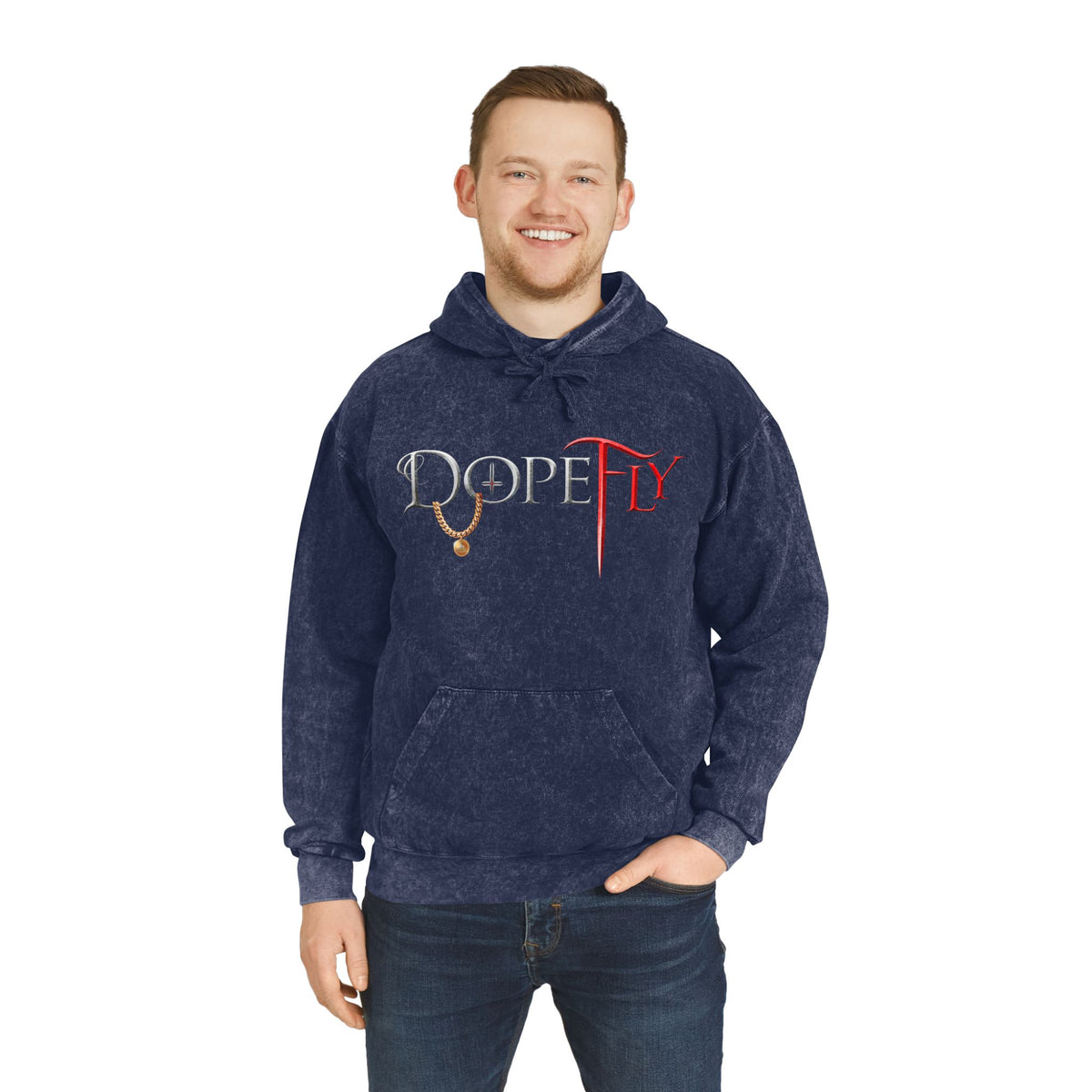 Unisex Mineral Wash Hoodie