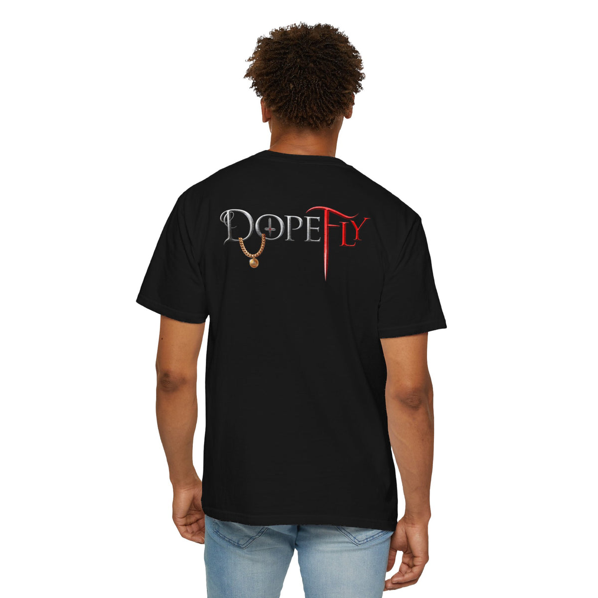 Dopefly World Unisex Garment-Dyed T-shirt