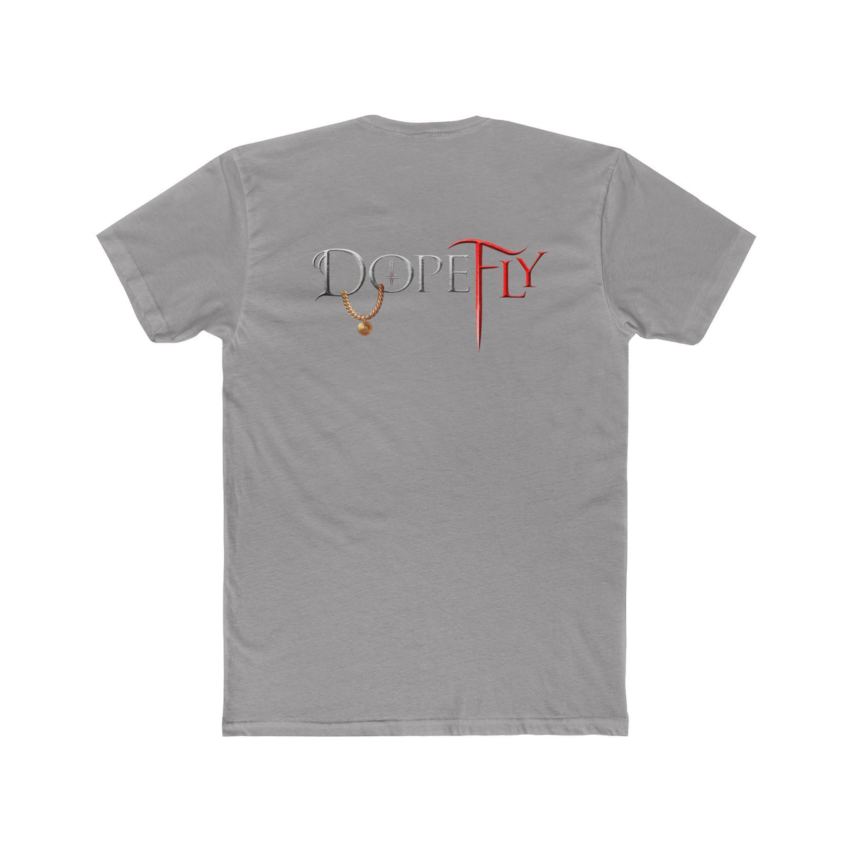 Dopefly World Men's Cotton Crew Tee