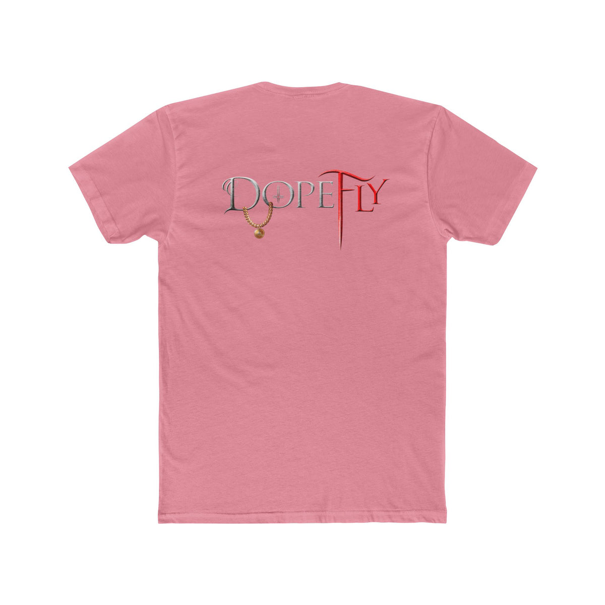 Dopefly World Men's Cotton Crew Tee