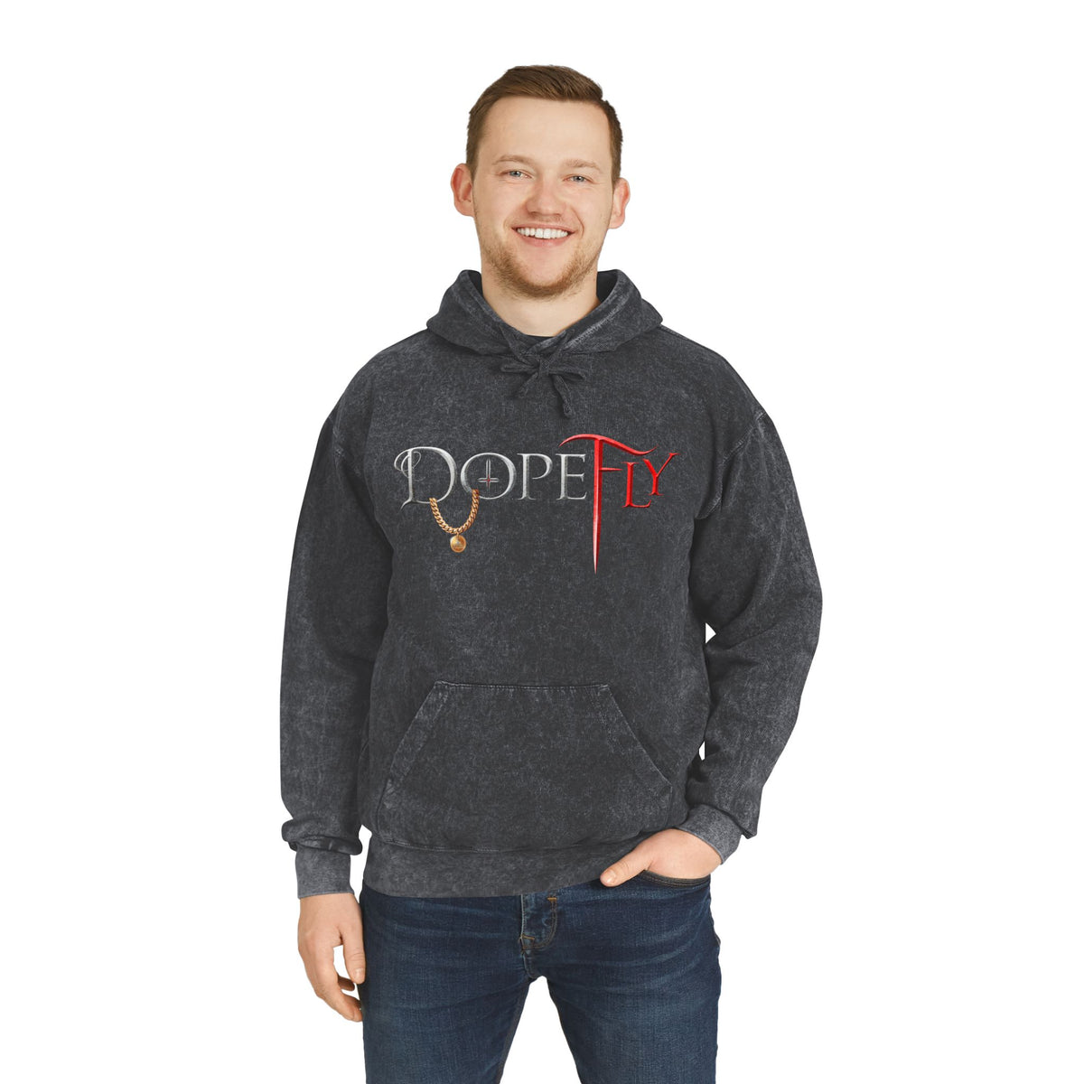 Unisex Mineral Wash Hoodie