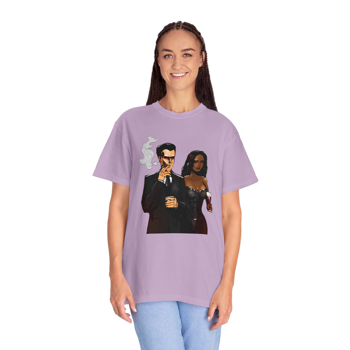 Dopefly World Unisex Garment-Dyed T-shirt