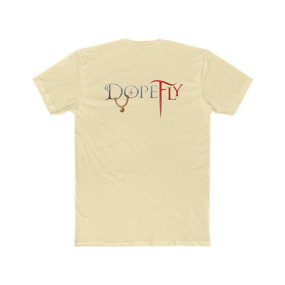 Dopefly World Men's Cotton Crew Tee