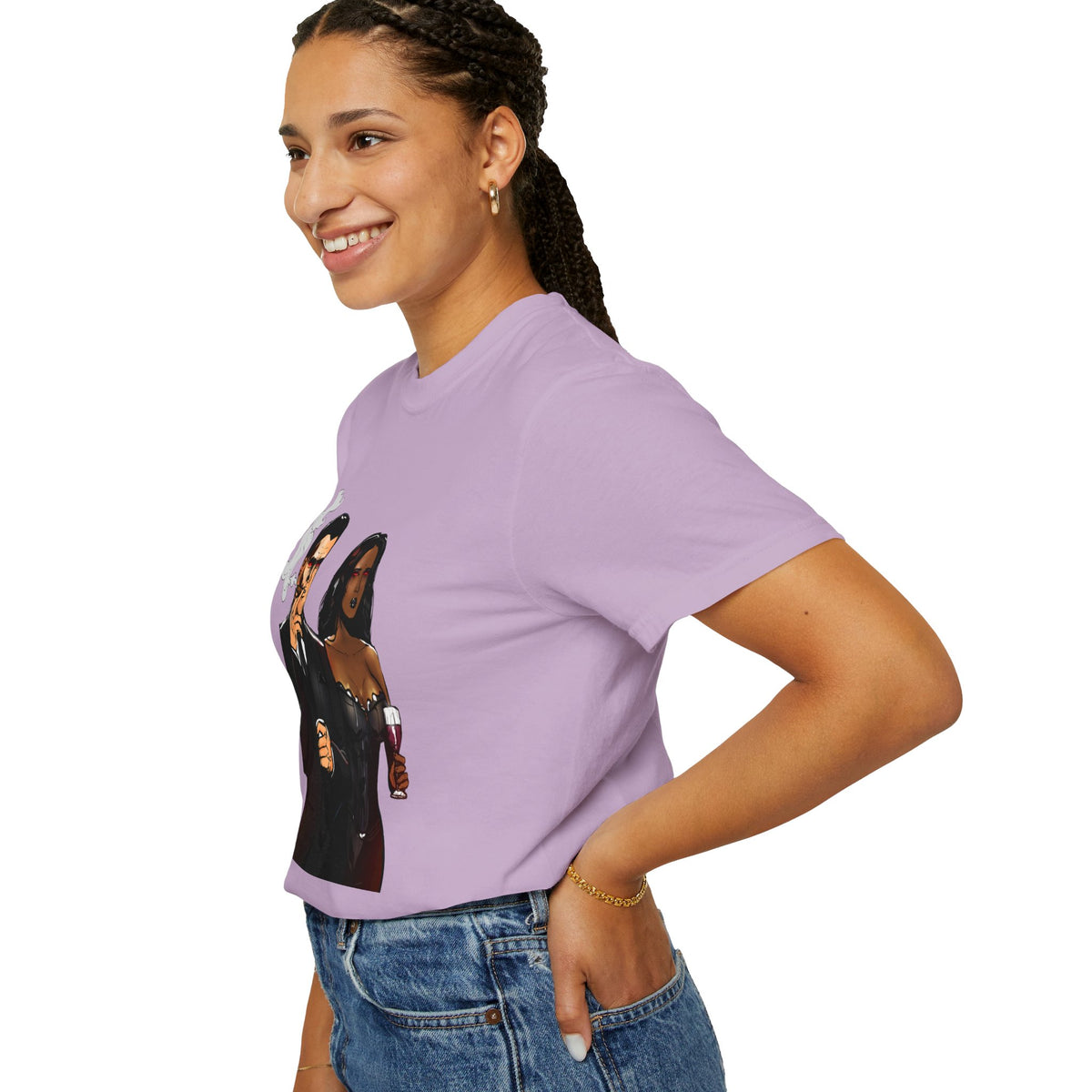 Dopefly World Unisex Garment-Dyed T-shirt