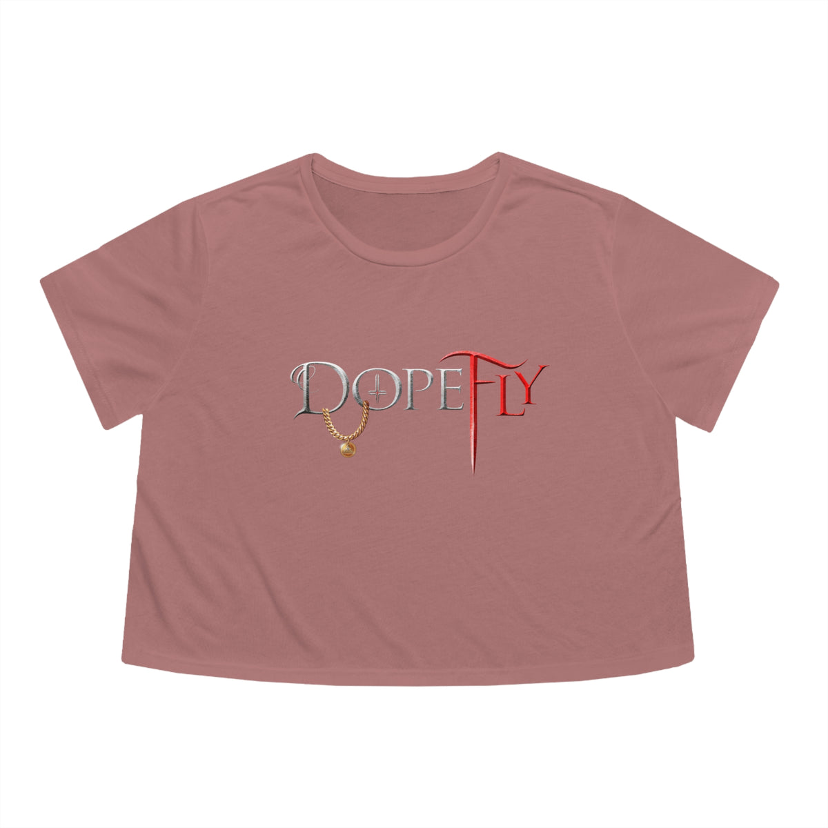 Women&#39;s Flowy Cropped Tee