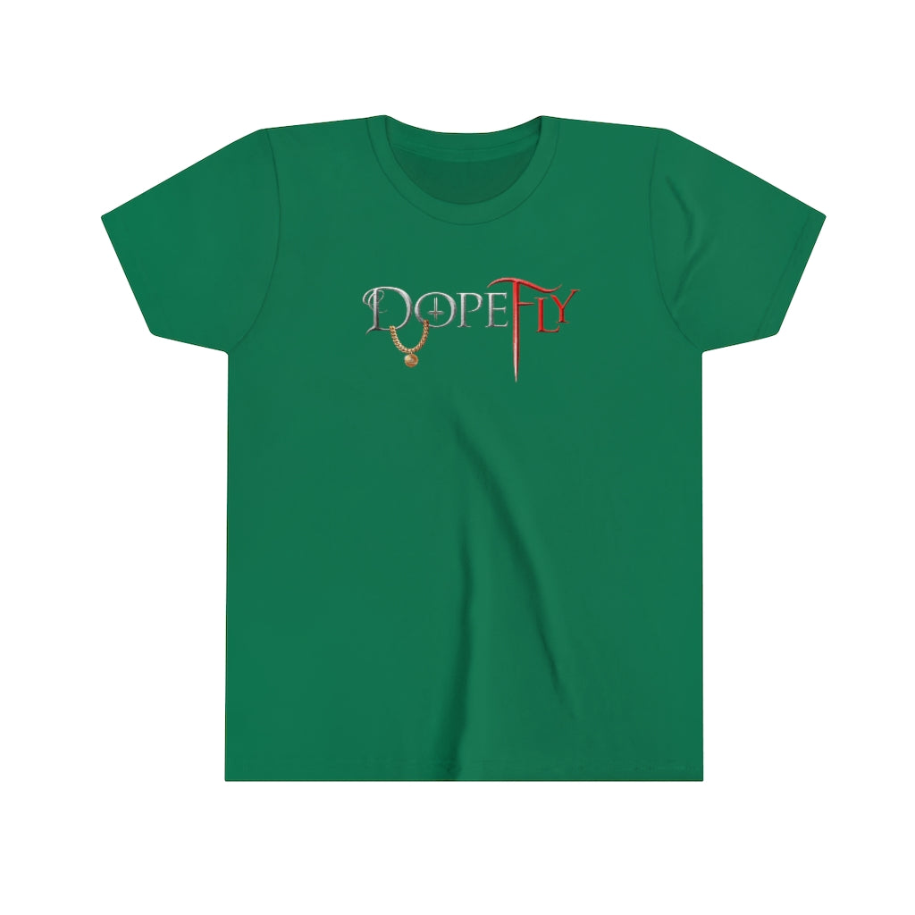 Dopefly World Youth Short Sleeve Tee