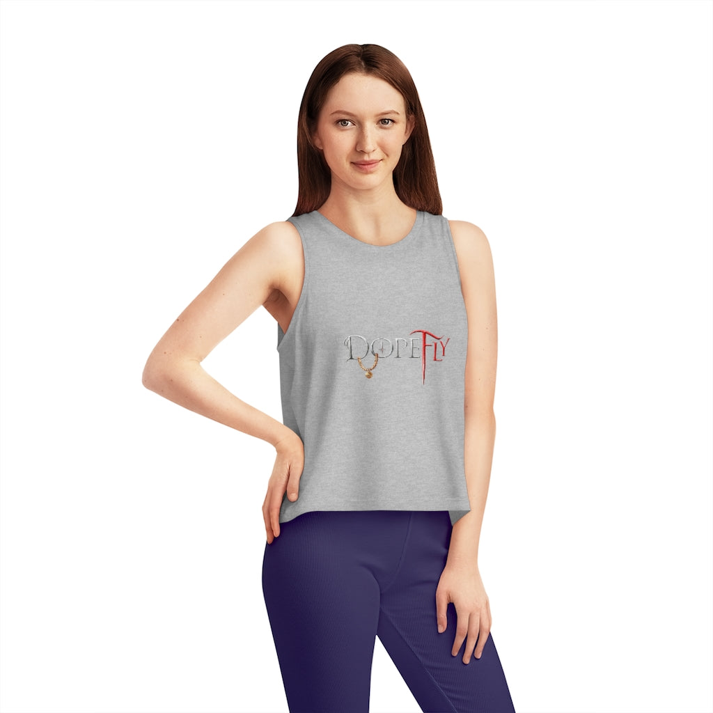 Dopefly World Women&#39;s Dancer Cropped Tank Top