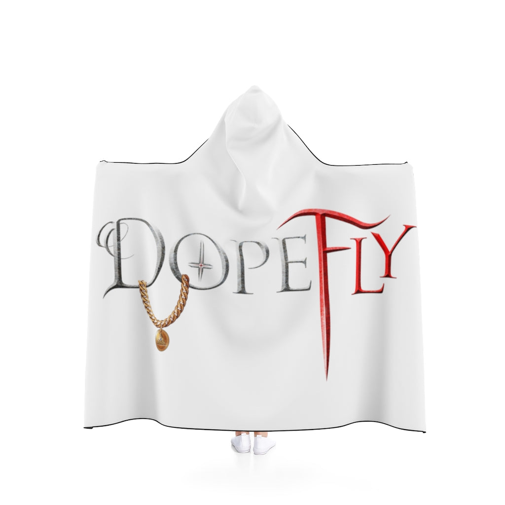 Dopefly World Hooded Blanket