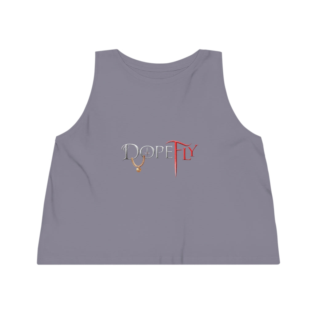 Dopefly World Women&#39;s Dancer Cropped Tank Top