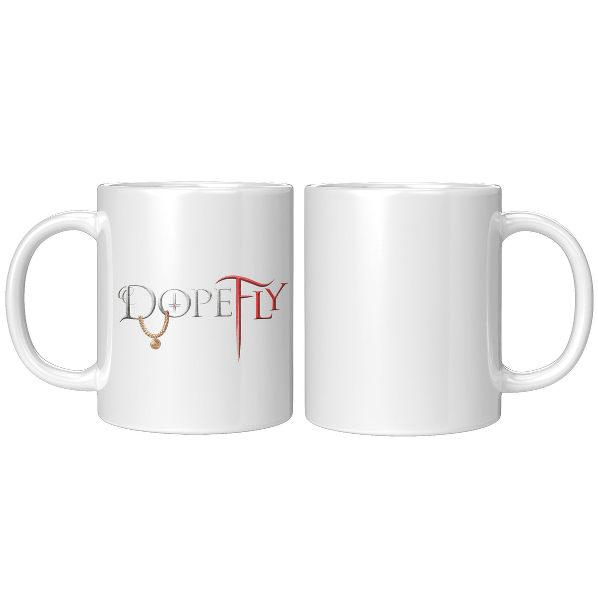 Dopefly World 11oz Accent Mug