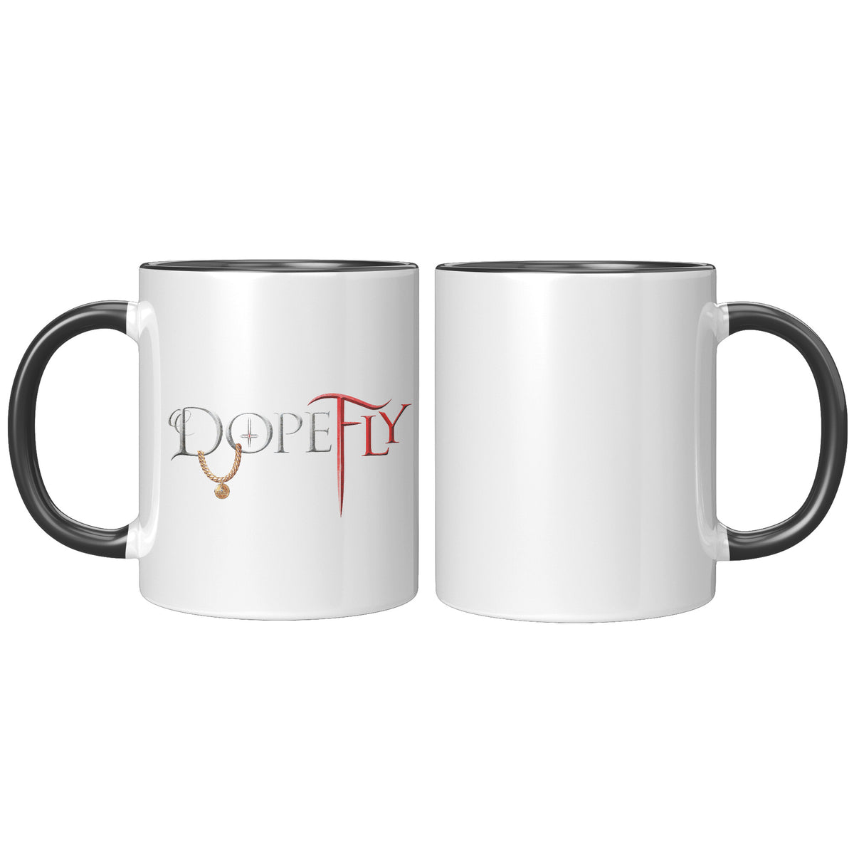 Dopefly World 11oz Accent Mug