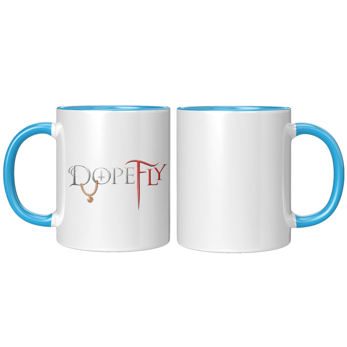 Dopefly World 11oz Accent Mug