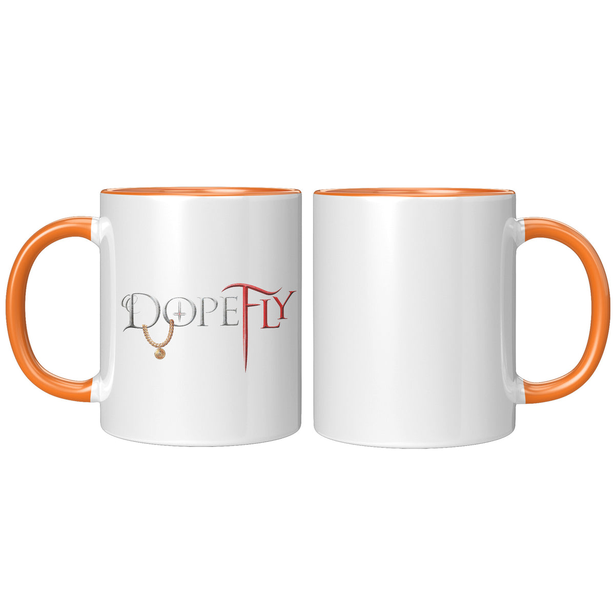 Dopefly World 11oz Accent Mug