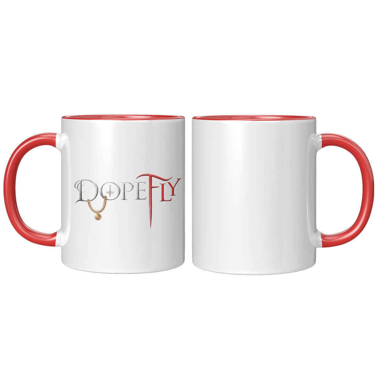 Dopefly World 11oz Accent Mug