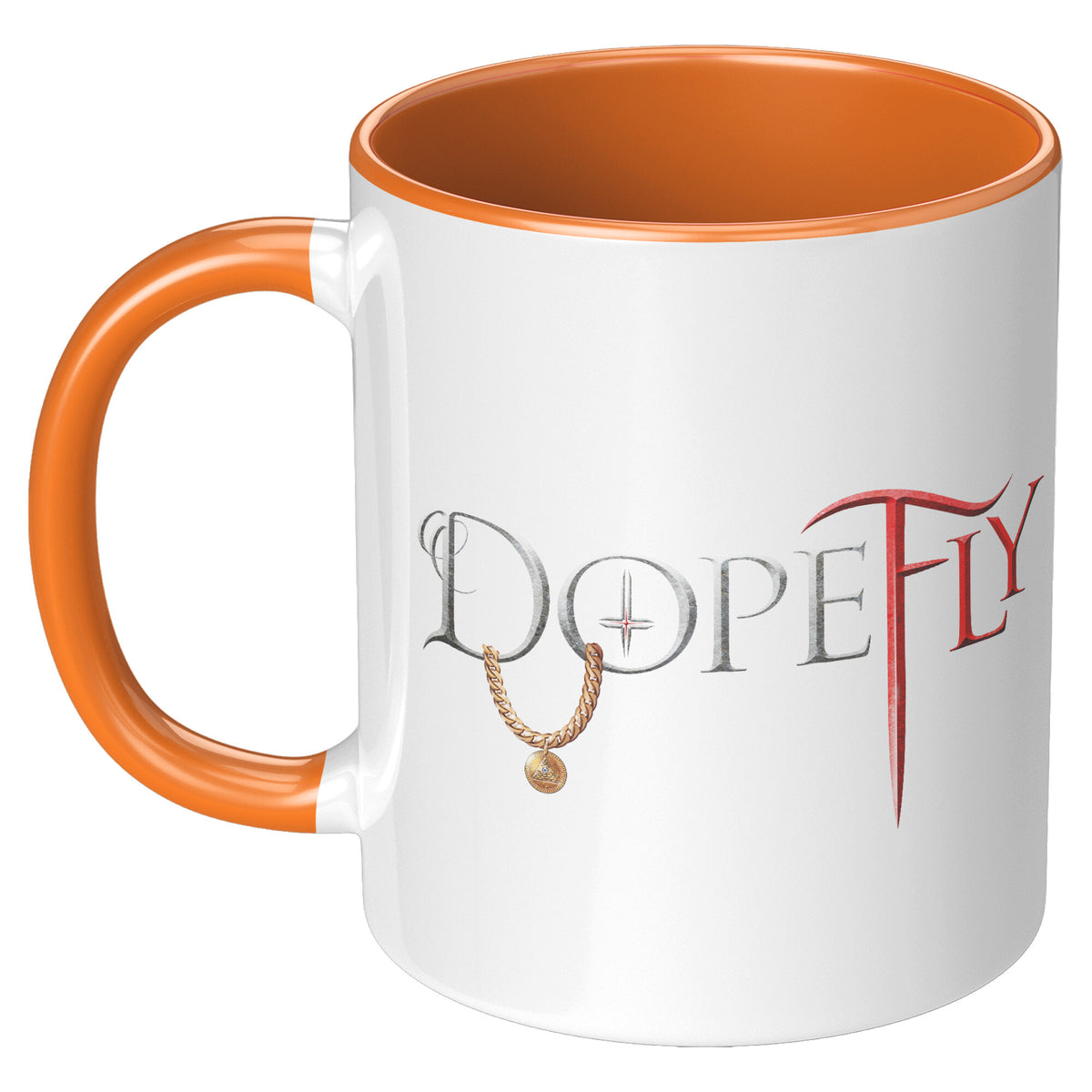 Dopefly World 11oz Accent Mug