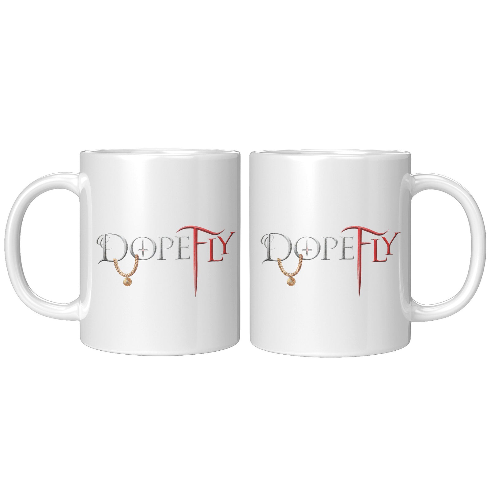 Dopefly World 11oz White Mug