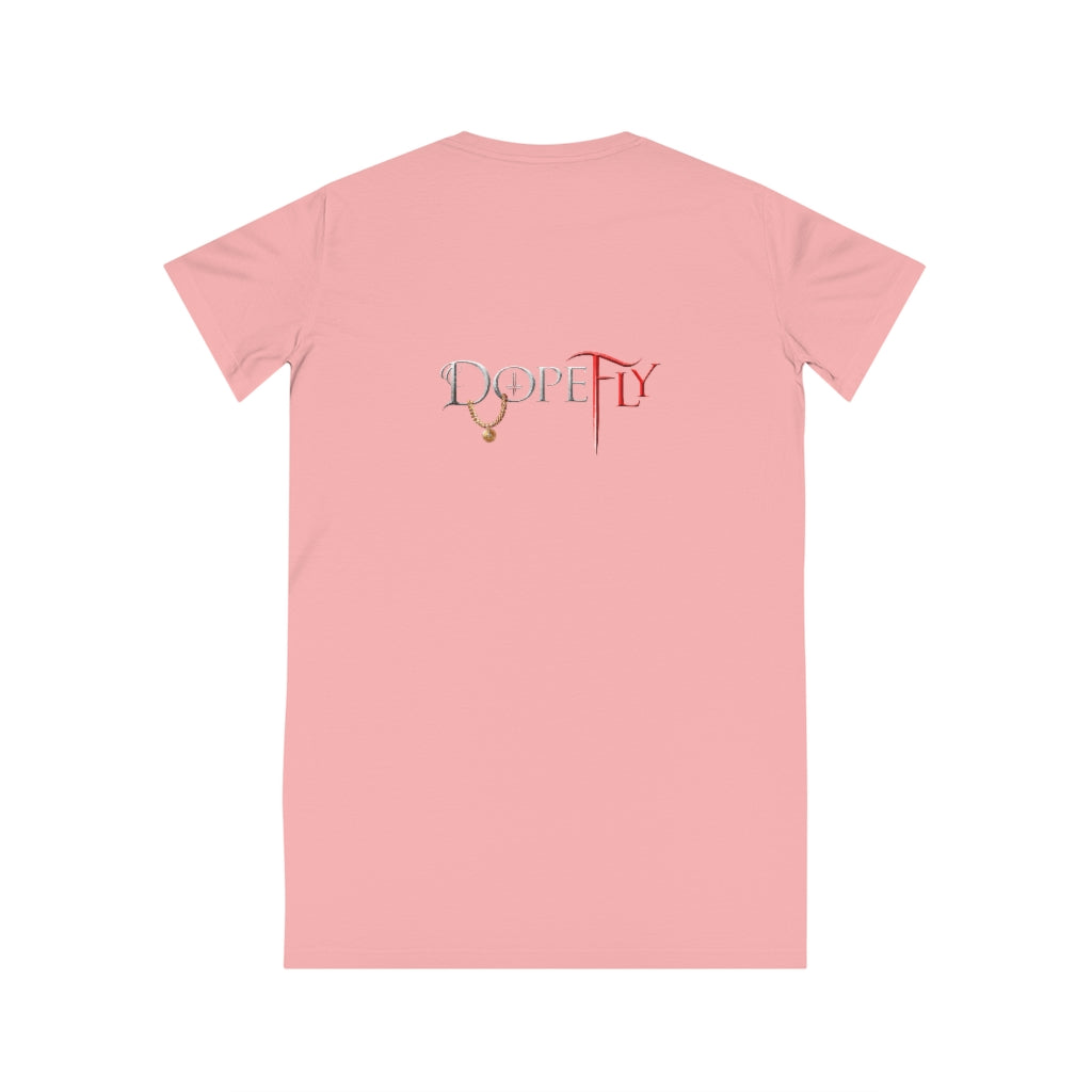 Dopefly World Spinner T-Shirt Dress