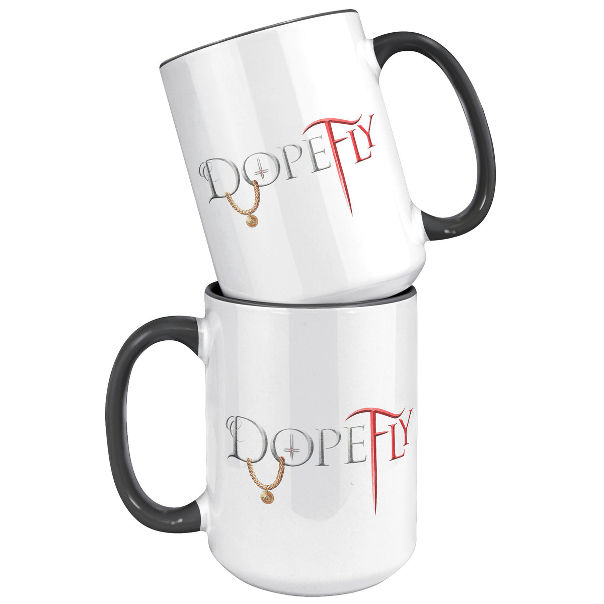 Dopefly World 15oz Accent Mug