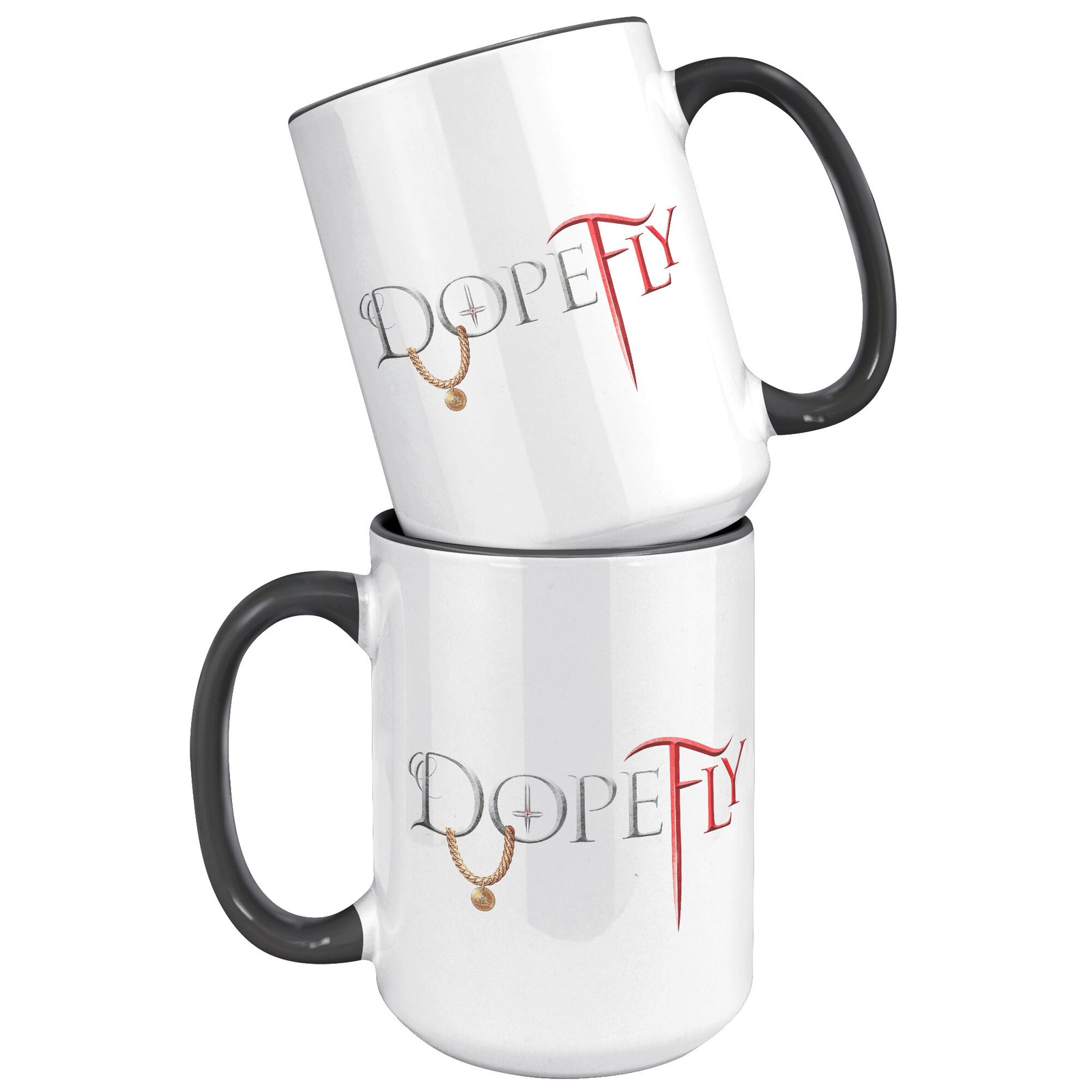 Dopefly World 15oz Accent Mug