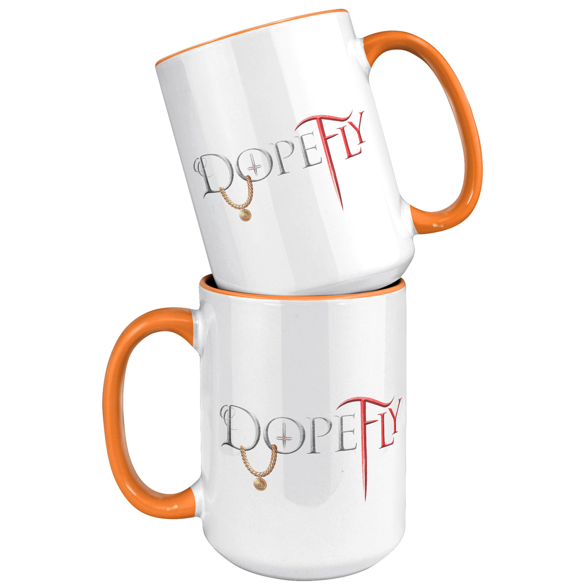 Dopefly World 15oz Accent Mug