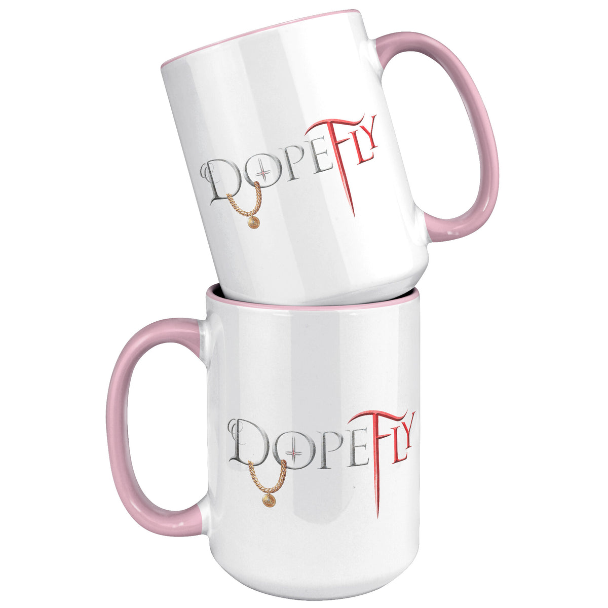 Dopefly World 15oz Accent Mug