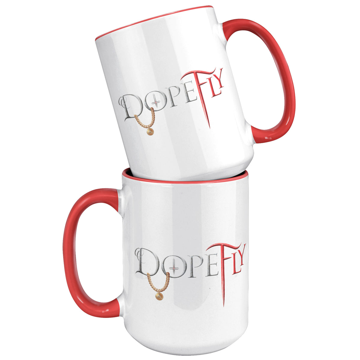 Dopefly World 15oz Accent Mug
