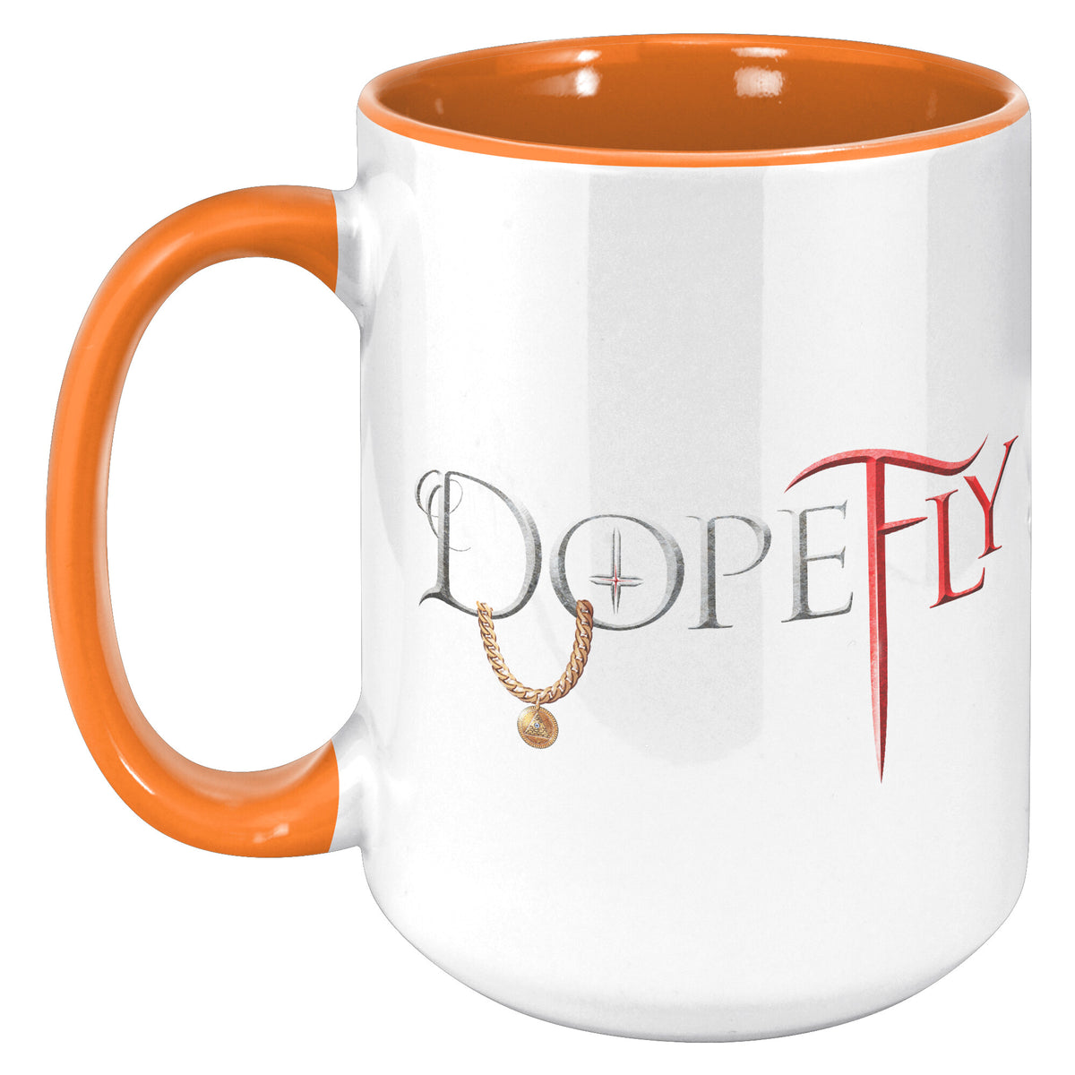 Dopefly World 15oz Accent Mug