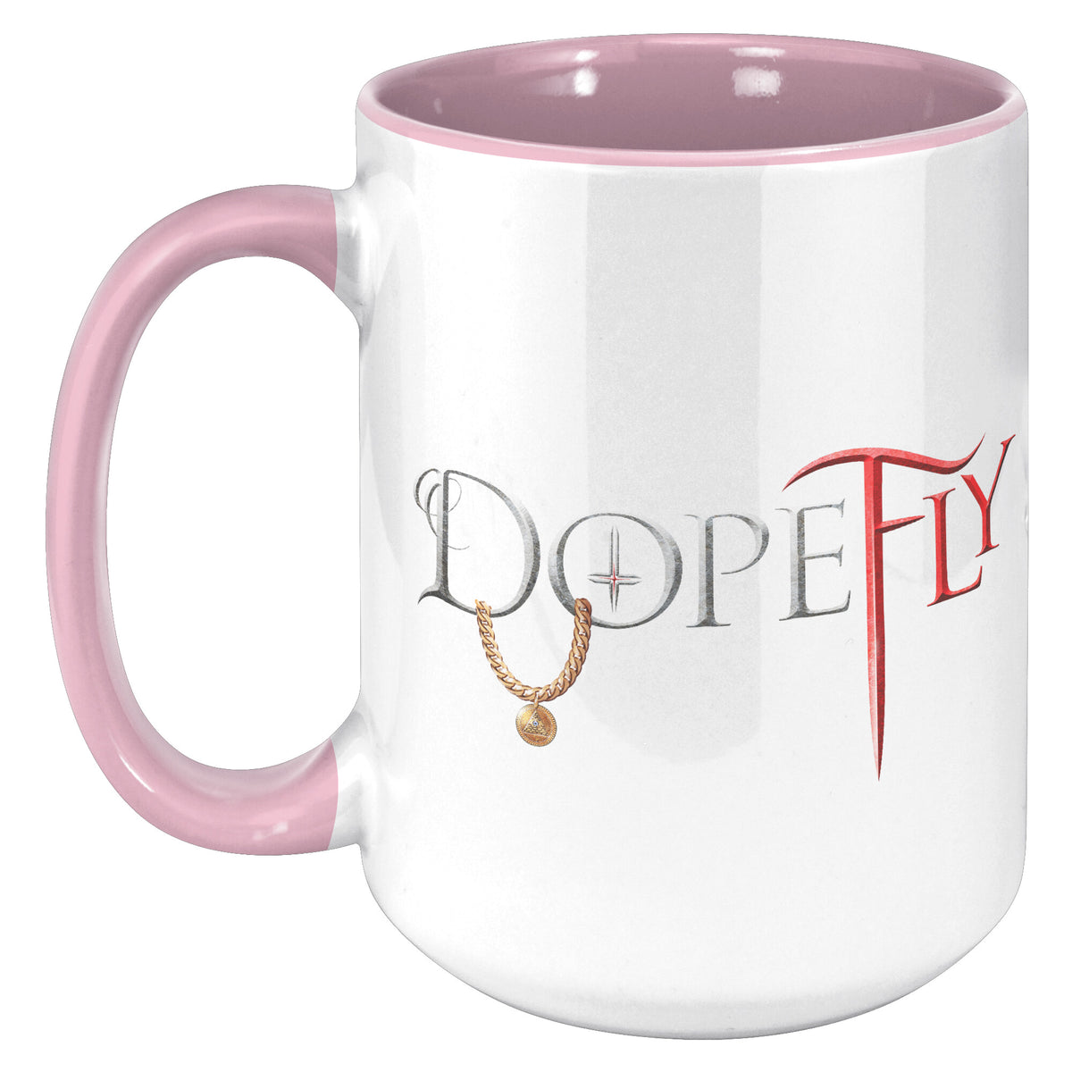 Dopefly World 15oz Accent Mug