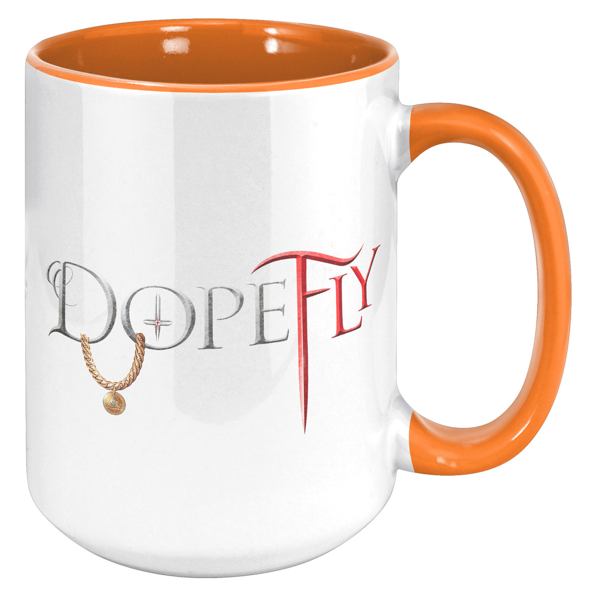 Dopefly World 15oz Accent Mug