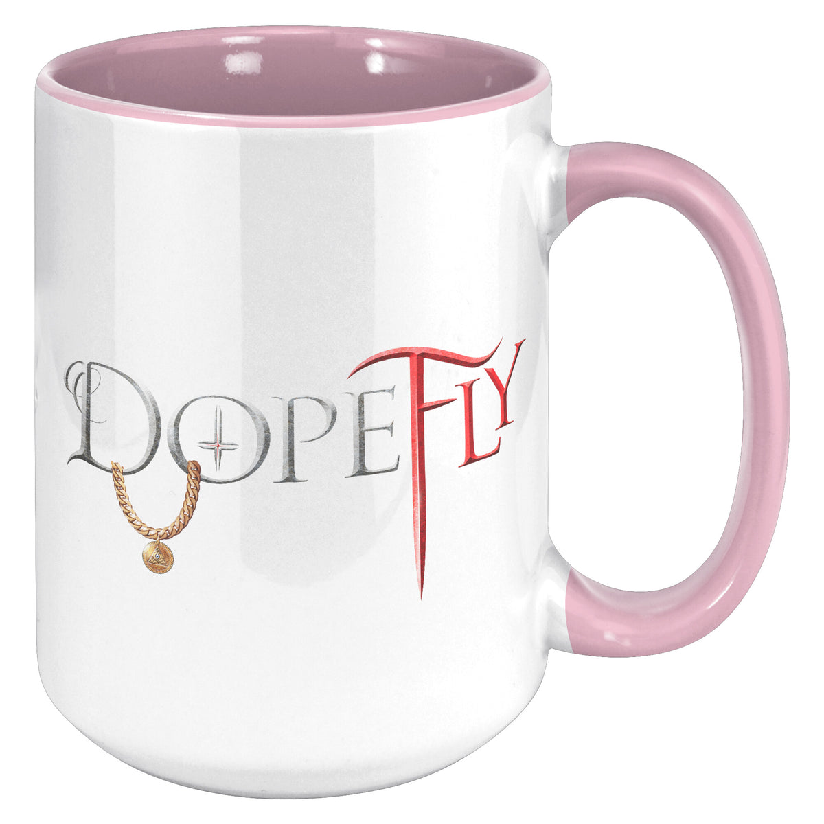 Dopefly World 15oz Accent Mug