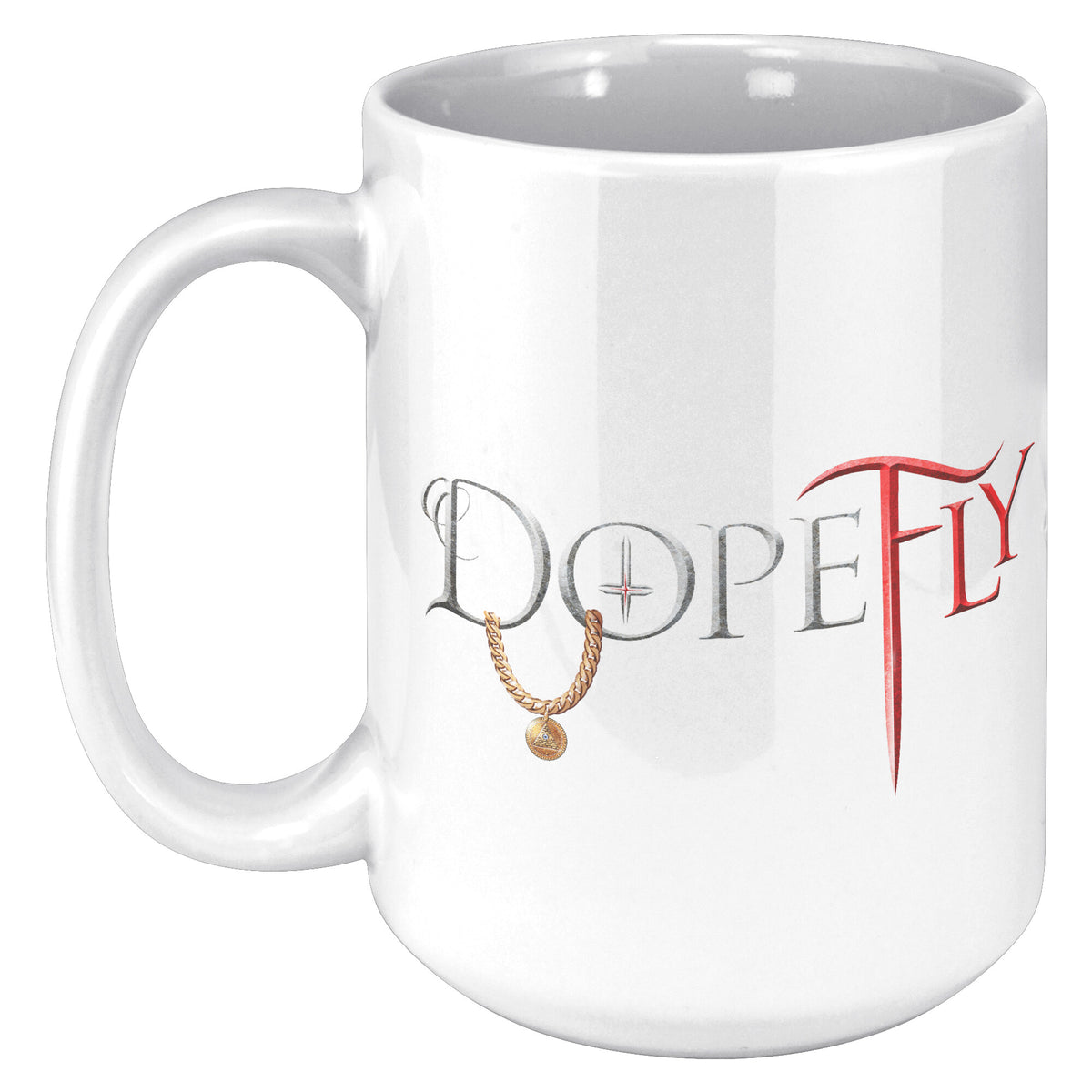 Dopefly World 15oz White Mug