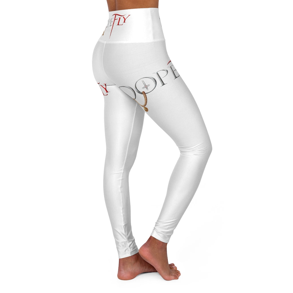 Dopefly World High Waisted Yoga Leggings