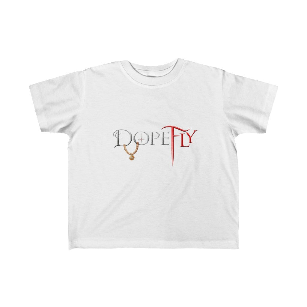 Dopefly World Kid&#39;s Fine Jersey Tee