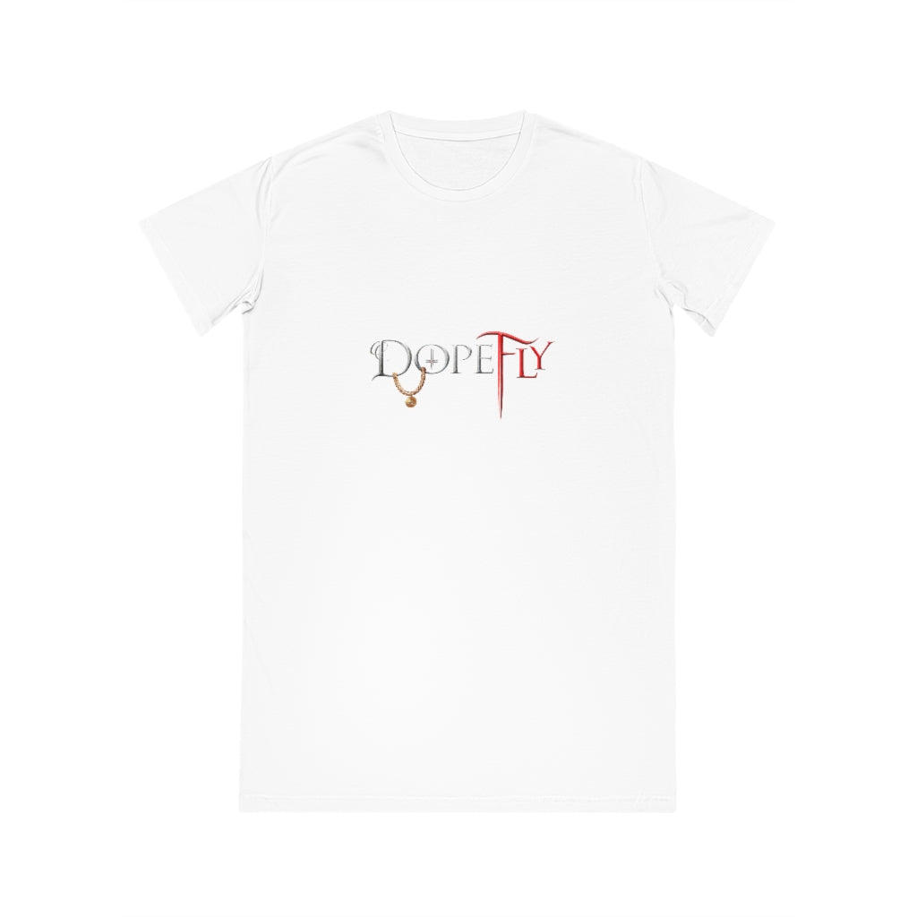 Dopefly World Spinner T-Shirt Dress