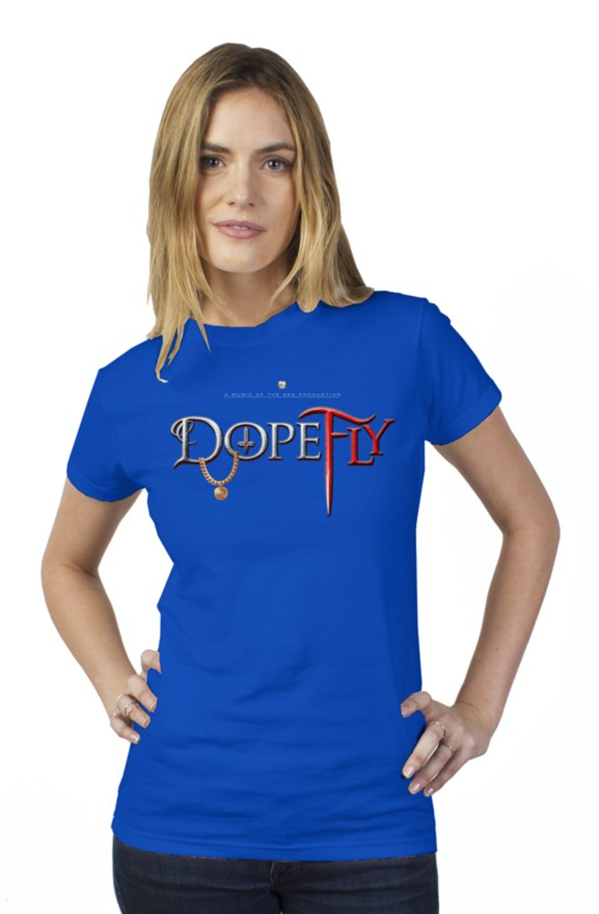 Dopefly World tultex womens t shirt