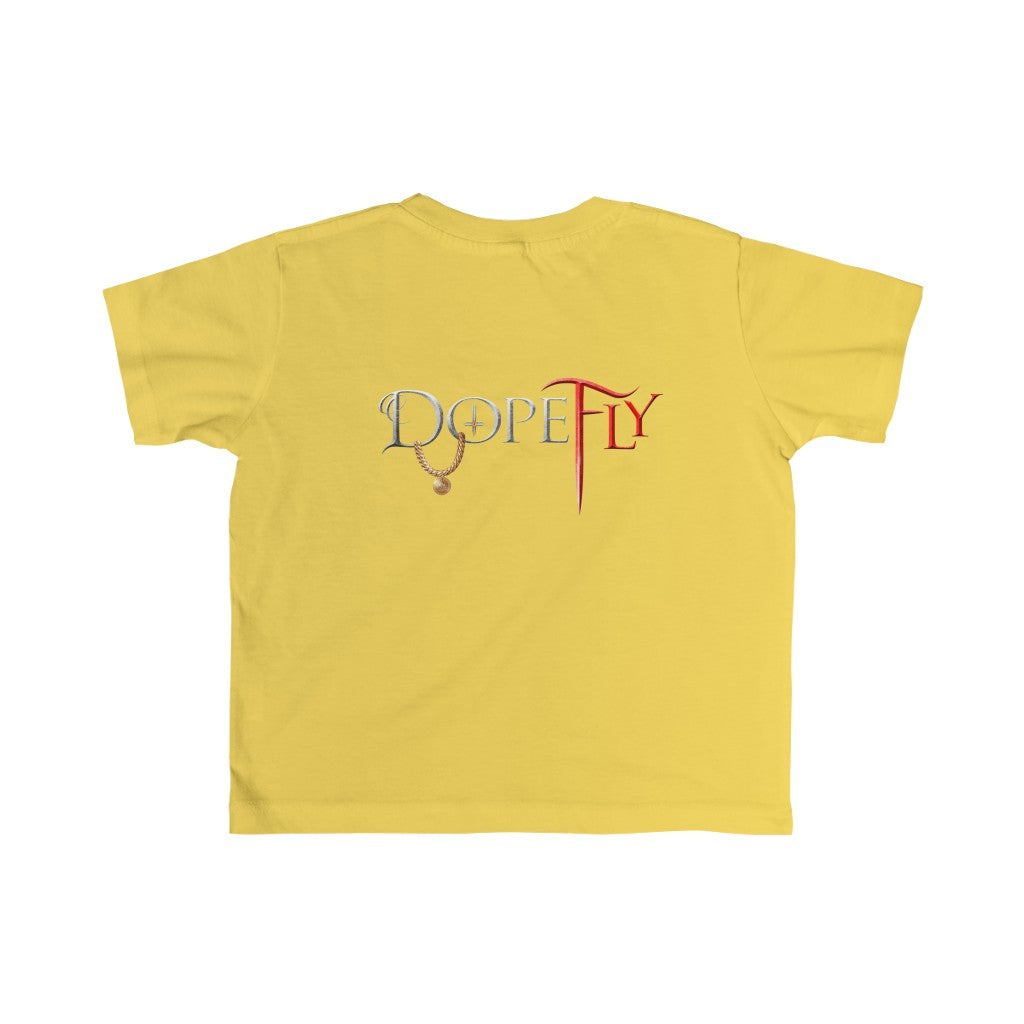 Dopefly World Kid&#39;s Fine Jersey Tee