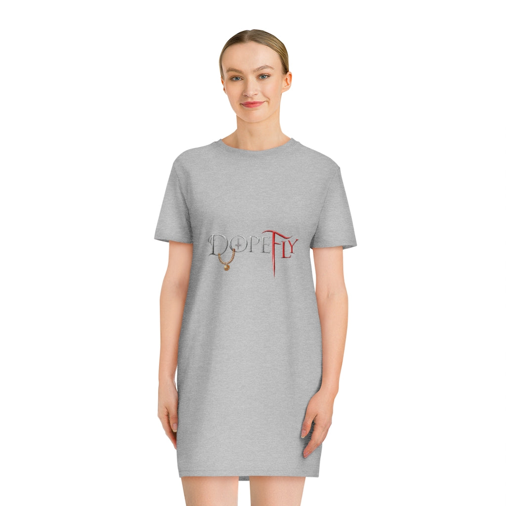Dopefly World Spinner T-Shirt Dress