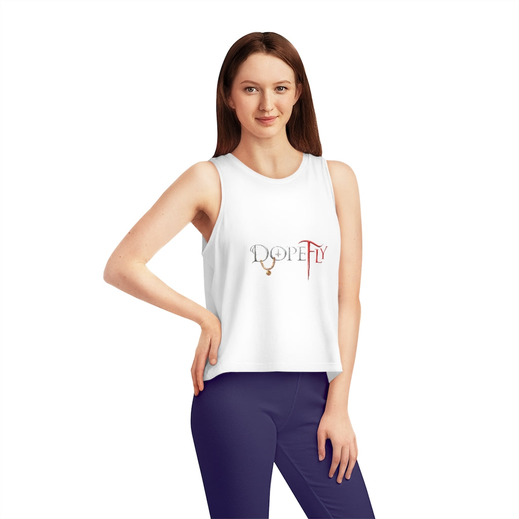 Dopefly World Women&#39;s Dancer Cropped Tank Top