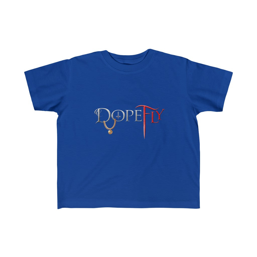 Dopefly World Kid&#39;s Fine Jersey Tee