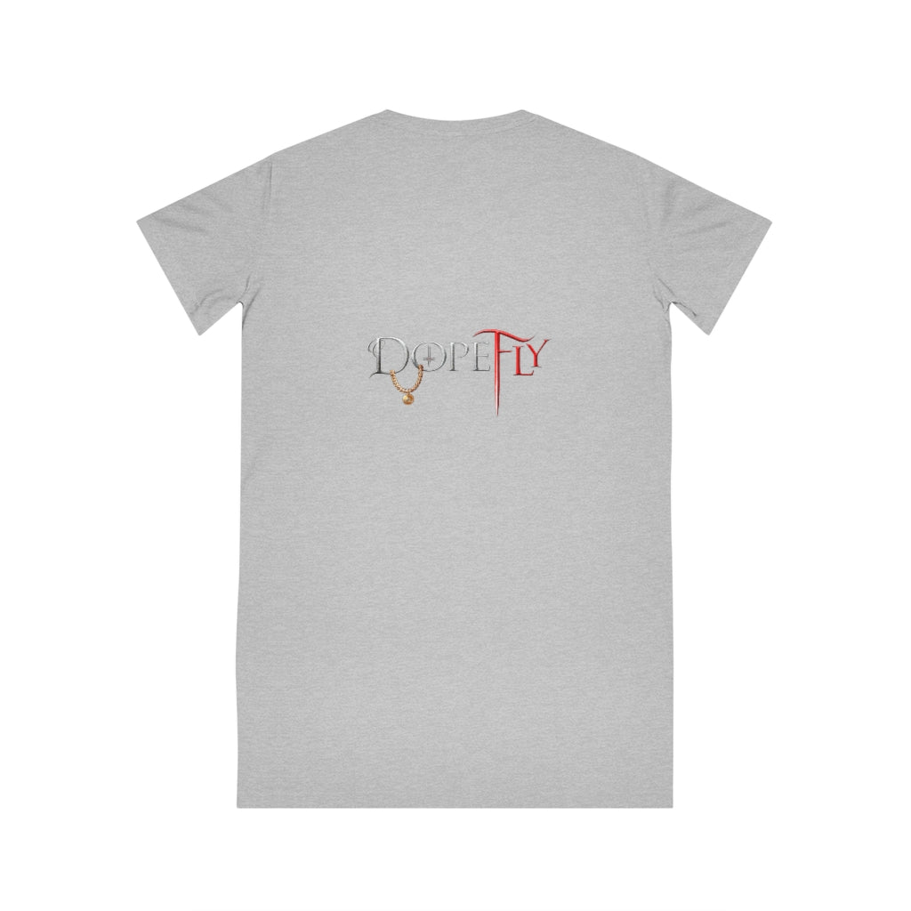 Dopefly World Spinner T-Shirt Dress