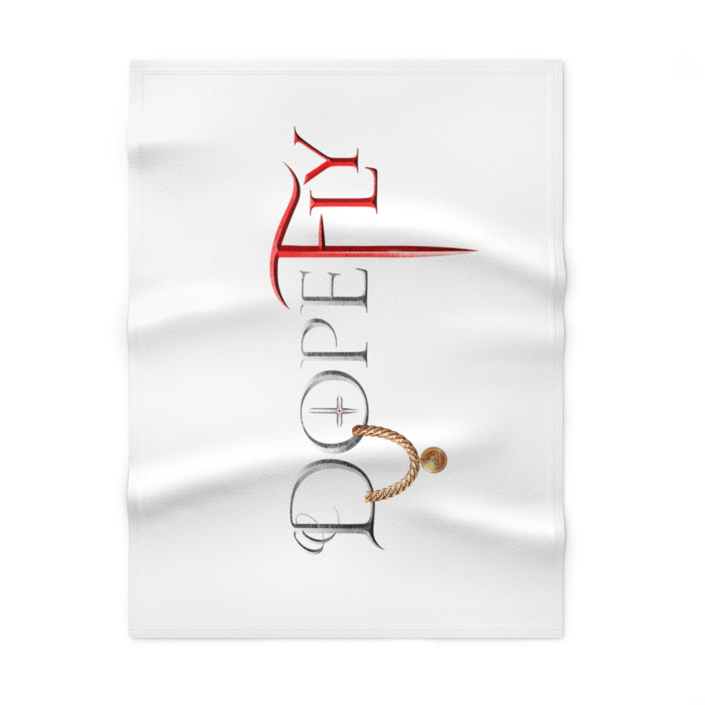 Dopefly World Soft Fleece Baby Blanket