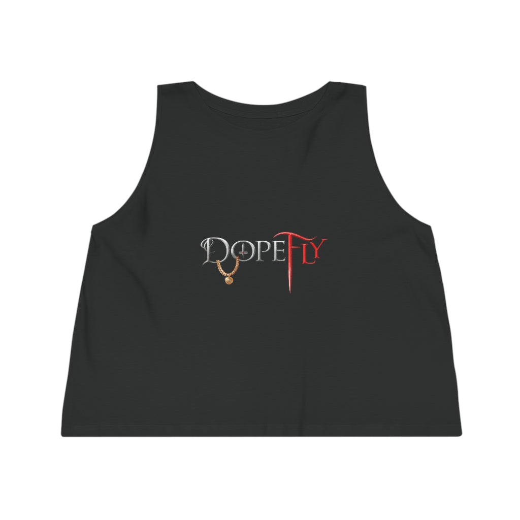 Dopefly World Women&#39;s Dancer Cropped Tank Top