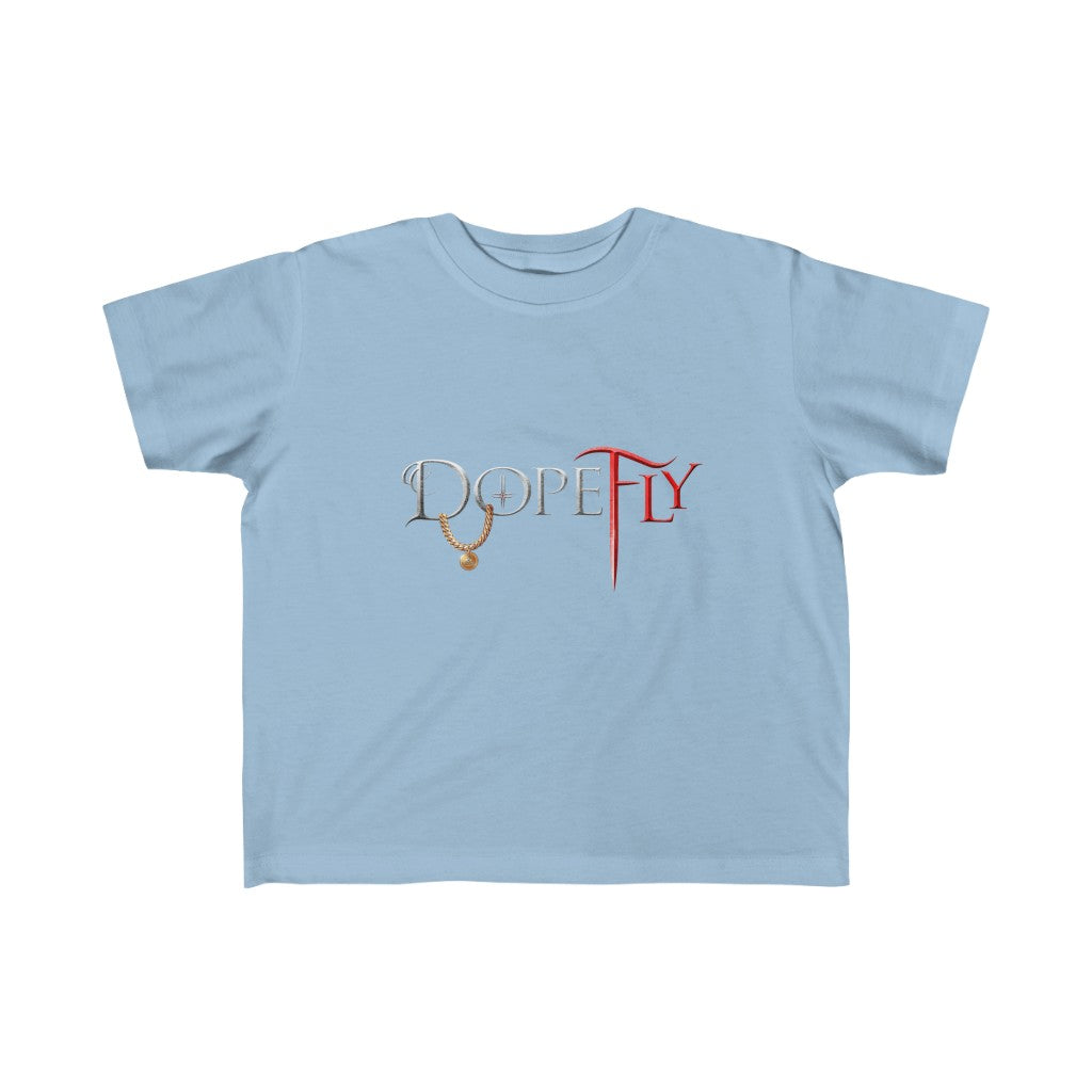 Dopefly World Kid&#39;s Fine Jersey Tee