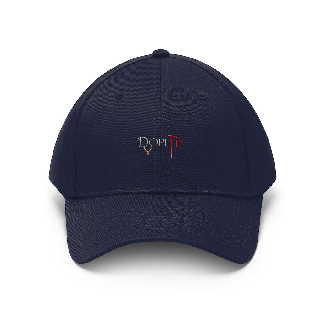 Dopefly World Unisex Twill Hat