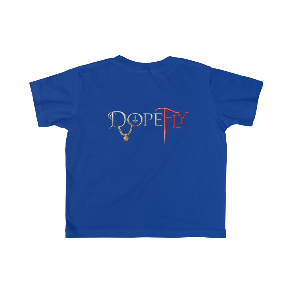 Dopefly World Kid&#39;s Fine Jersey Tee