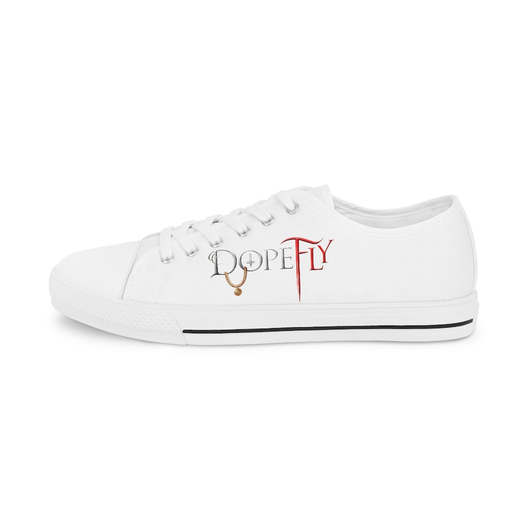 Dopefly World Men&#39;s Low Top Sneakers