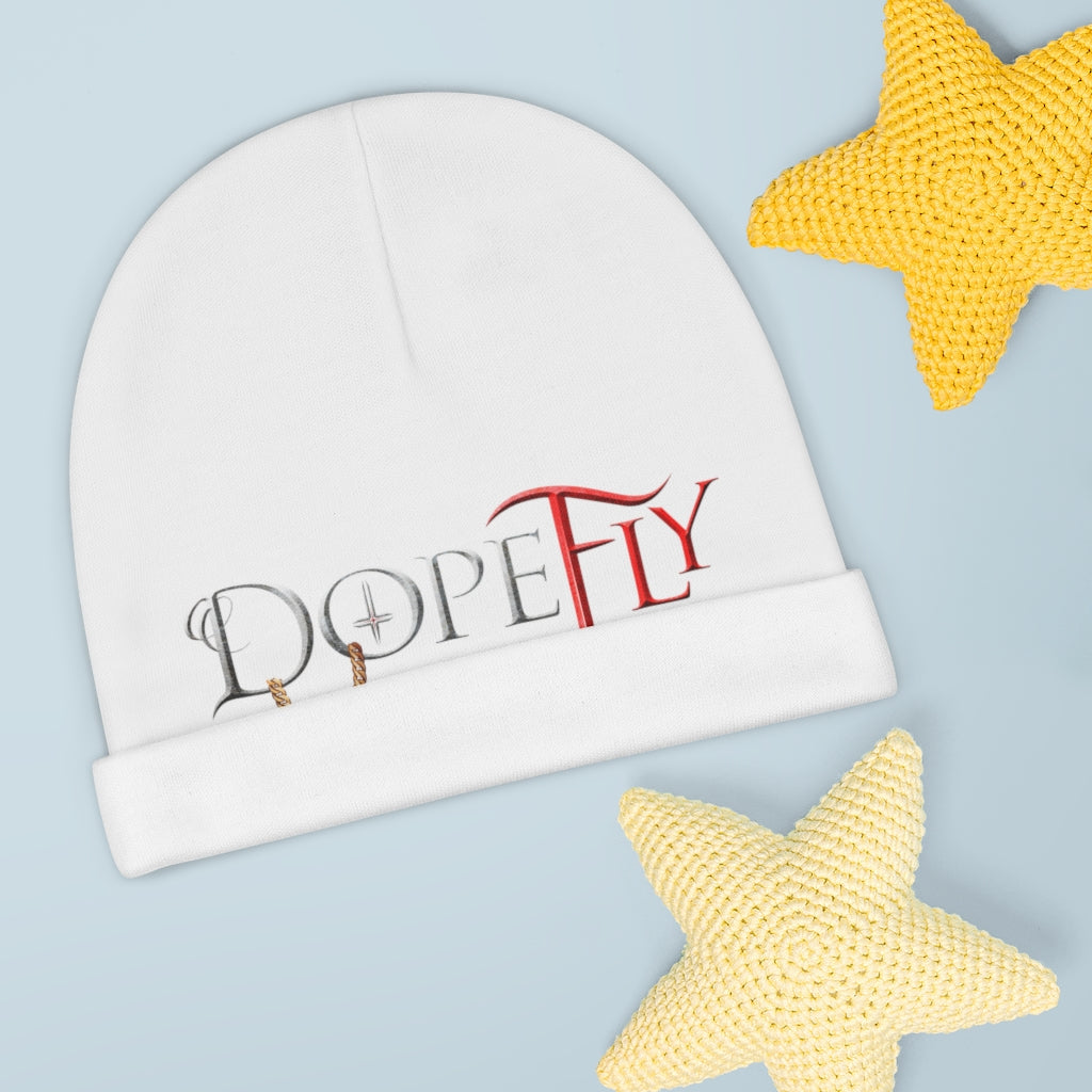 Dopefly World Baby Beanie
