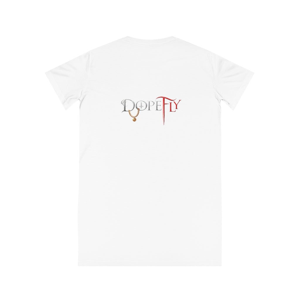 Dopefly World Spinner T-Shirt Dress