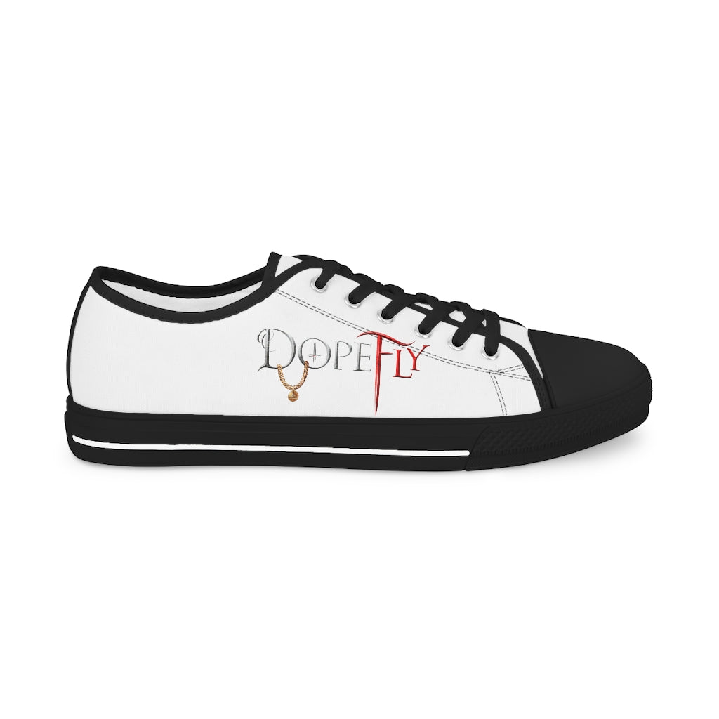 Dopefly World Men&#39;s Low Top Sneakers