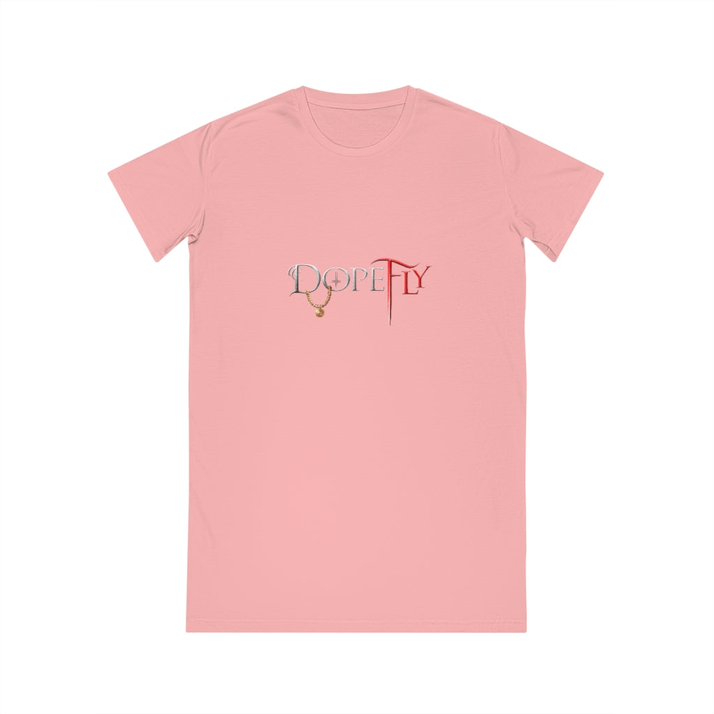 Dopefly World Spinner T-Shirt Dress